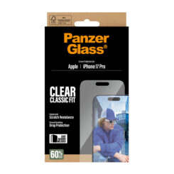 PanzerGlass ® Screen Protector iPhone 17 Pro | Classic Fit w. EasyAligner Doorzichtige schermbeschermer Apple 1 stuk(s) - Afbeelding 4