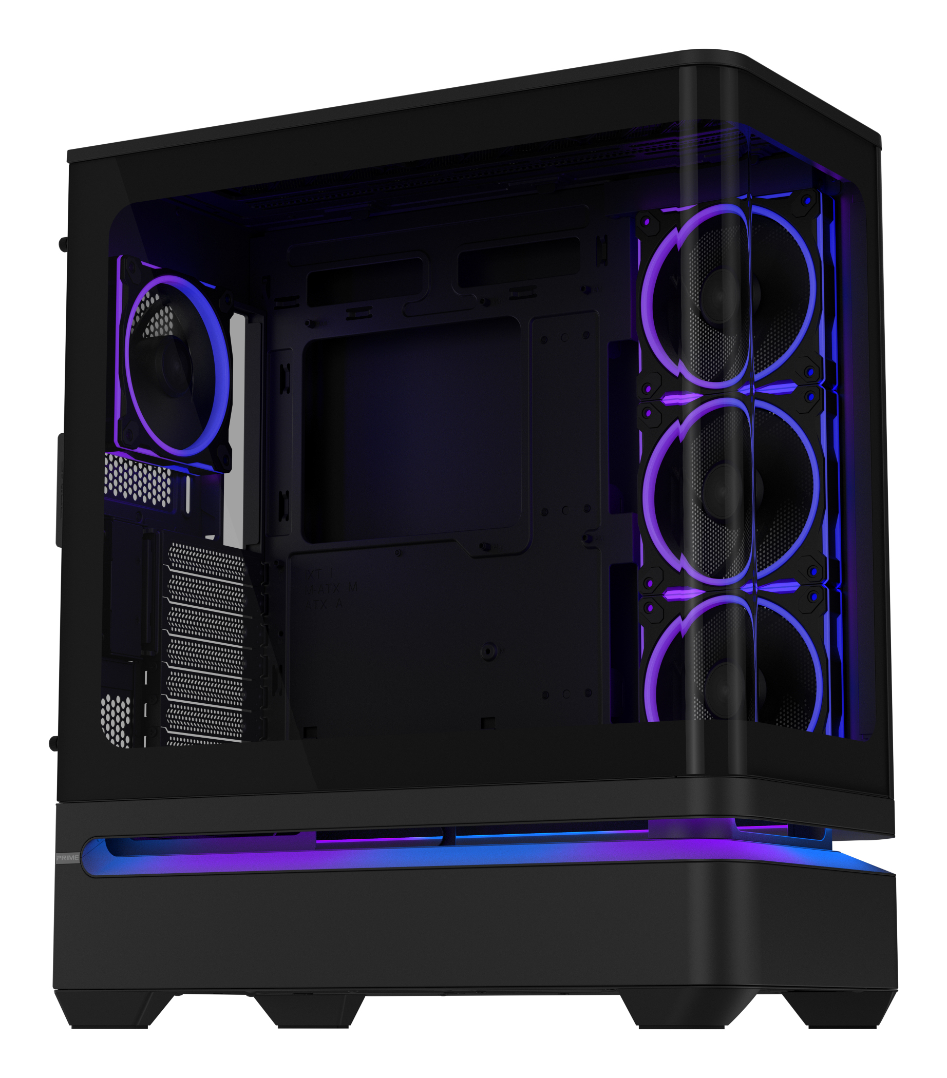 ASUS PRIME AP304 TG ARGB BLACK Zwart - Afbeelding 4