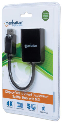 Manhattan 207768 video splitter DisplayPort 2x DisplayPort - Afbeelding 6