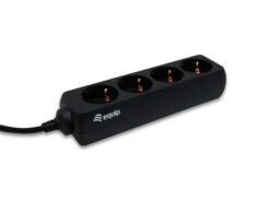 Equip 333281 power uitbreiding 1,1 m 4 AC-uitgang(en) Zwart - Afbeelding 2