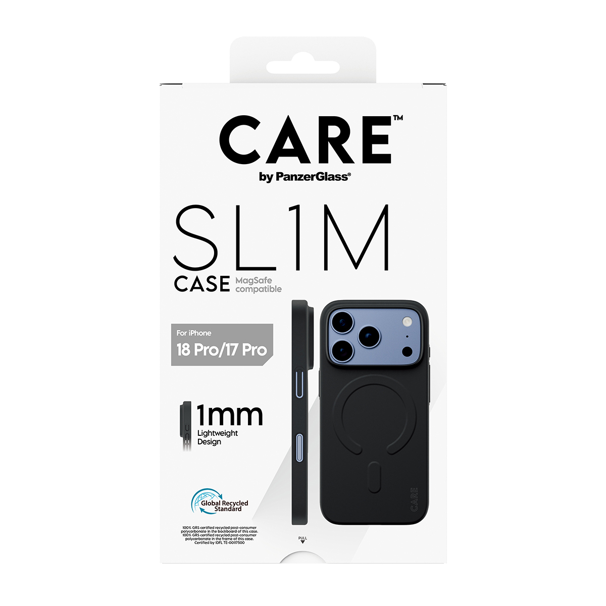 PanzerGlass CARE™ by ® SL1M Case Black w. MagSafe iPhone 2026 Pro | 17 Pro mobiele telefoon behuizingen Hoes Transparant - Afbeelding 4