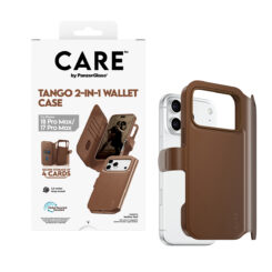 PanzerGlass CARE™ by ® Tango 2-in-1 Wallet Case Brown w. MagSafe iPhone 2026 Pro Max | 17 Pro Max mobiele telefoon behuizingen Hoes Transparant - Afbeelding 6