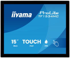 iiyama ProLite TF1534MC-B8X computer monitor 38,1 cm (15") 1024 x 768 Pixels XGA LED Touchscreen Zwart - Afbeelding 2