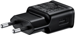 EP-TA20EBECGWW Samsung Adaptive Fast Charging Travel Charger incl. USB-C Cable 15W Black Bulk