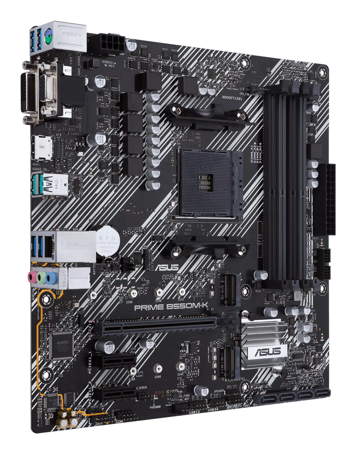 ASUS PRIME B550M-K AMD B550 Socket AM4 micro ATX - Afbeelding 3