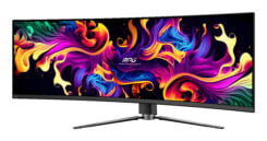 MSI MPG 491CQP QD-OLED computer monitor 124,5 cm (49") 5120 x 1440 Pixels Dual WQHD Zwart