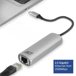 ACT USB-C naar 2,5 Gigabit ethernet adapter - Afbeelding 5