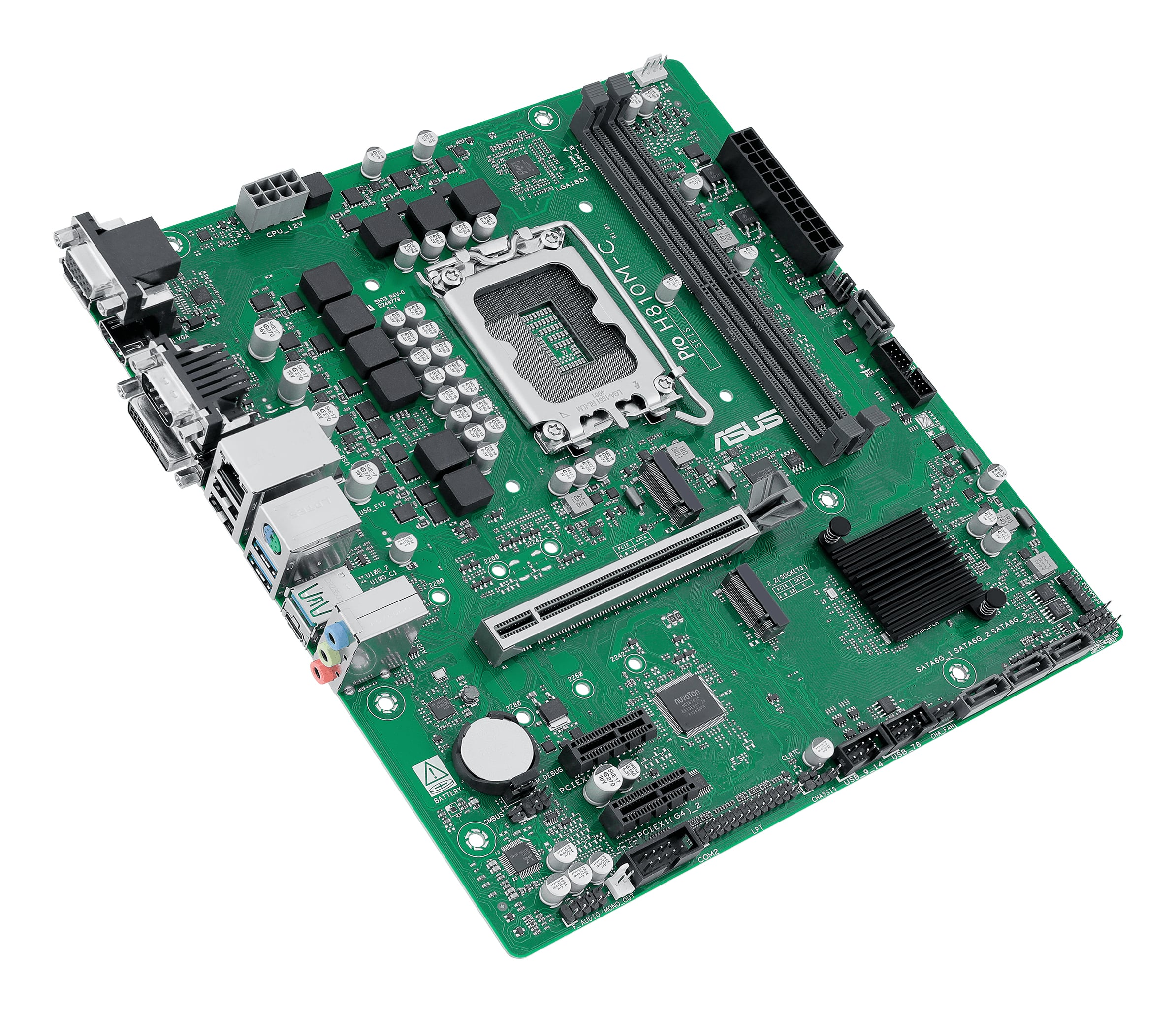 ASUS PRO H810M-C-CSM Intel H810 LGA 1851 (Socket V1) micro ATX - Afbeelding 6