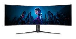 Acer UM.NZ7EE.001 computer monitor 144,8 cm (57") 7680 x 2160 Pixels Zwart