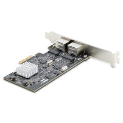 StarTech.com 2-Port 2.5Gbps NBASE-T PCIe Netwerkkaart, Intel I225-V, Dual-Port Computer Ethernet Adapter, Multi-Gigabit NIC, PCI Express Server LAN Kaart, Desktop Ethernet Interface - Afbeelding 3
