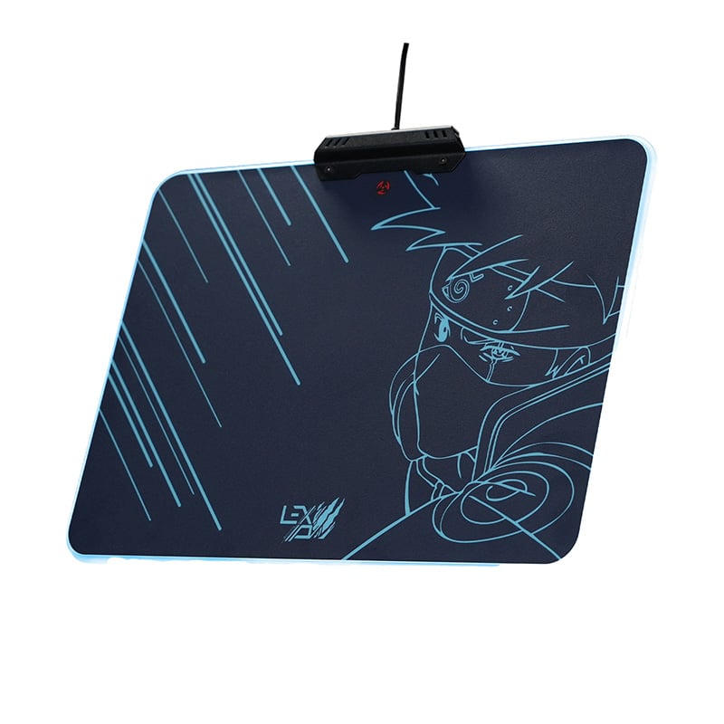 Lexip Kakashi "Kamui" Naruto Shippuden Muismat – Harde Muismat Met Micro-Getextureerd Oppervlak En Rgb-Verlichting - Afbeelding 4