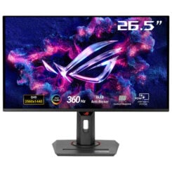 ASUS ROG Strix OLED XG27ACDNG computer monitor 67,3 cm (26.5") 2560 x 1440 Pixels Quad HD QD-OLED Zwart