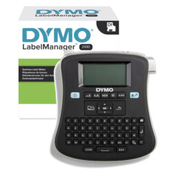 DYMO LabelManager 210D+-labelmaker | Desktoplabelprinter | Draagbare labelmaker met AZERTY-toetsenbord | Groot scherm en toetsen voor snelle toegang | Voor kantoor- en thuisgebruik