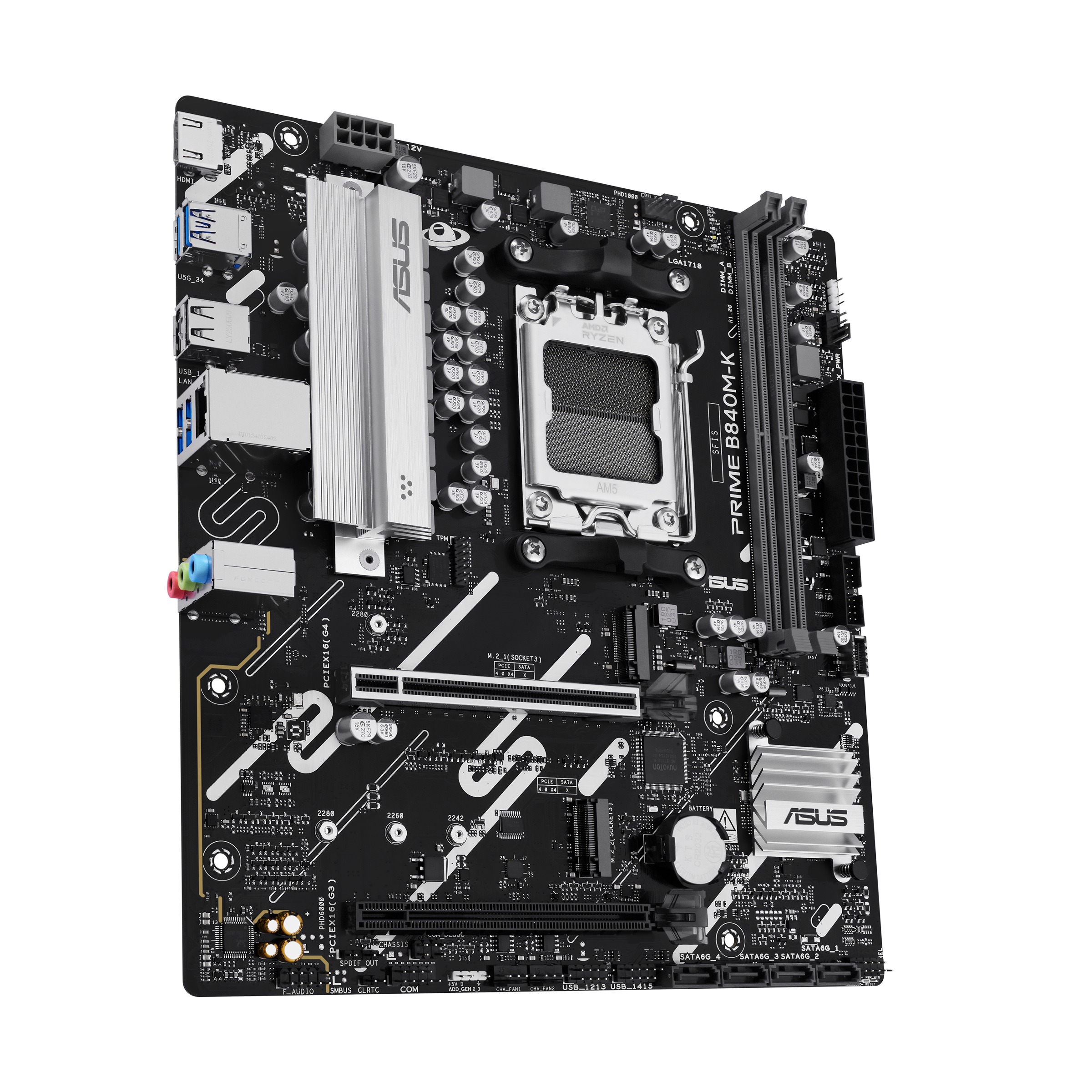 ASUS PRIME B840M-K AMD B840 Socket AM5 micro ATX - Afbeelding 5
