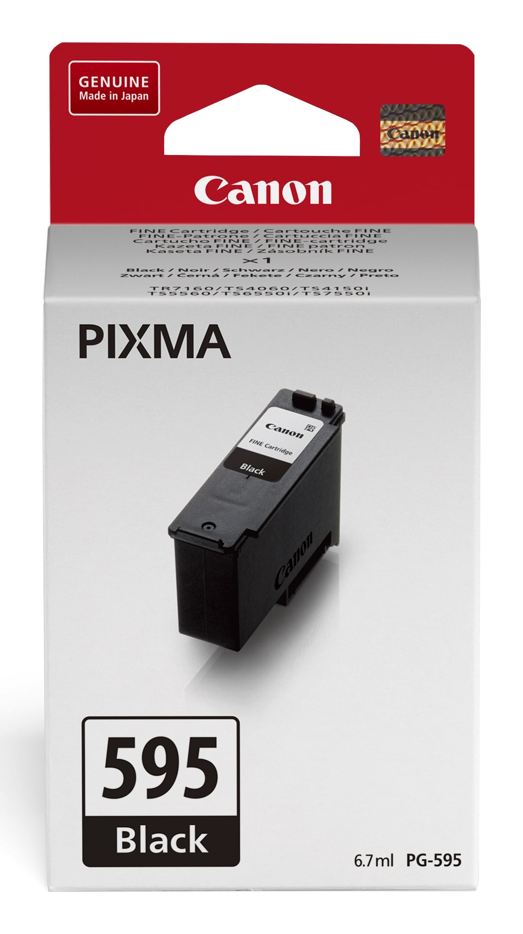 Canon PG-595 inktcartridge 1 stuk(s) Origineel Zwart - Afbeelding 3