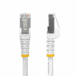 StarTech.com 5m CAT8 Netwerkkabel, Wit, Snagless RJ45, 25G/40G, 2000MHz, 100W PoE++, S/FTP, 26AWG 100% Pure Koperdraad, LSZH, Shielded Ethernet Kabel met Trekontlasting, Fluke Channel Getest - Afbeelding 3