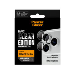 PanzerGlass ® Hoops® Camera Lens Protector Transparent iPhone 2026 Pro | 2026 Pro Max Doorzichtige schermbeschermer 1 stuk(s) - Afbeelding 4
