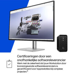 HP Z2 Mini G1a Wolf Pro Security Edition Copilot+ PC AMD Ryzen AI Max PRO 390 64 GB LPDDR5x-SDRAM 1 TB SSD Windows 11 Pro Mini PC Workstation AI Workstation, AI PC Zwart - Afbeelding 6