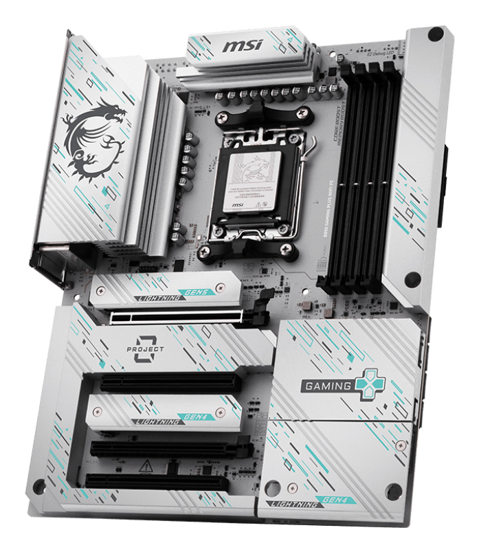 MSI B850 GAMING PLUS WIFI PZ moederbord AMD B850 Socket AM5 ATX - Afbeelding 5