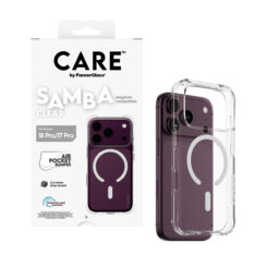 PanzerGlass CARE™ by ® Samba Case Transparent w. White MagSafe iPhone 2026 Pro | 17 Pro mobiele telefoon behuizingen Hoes Transparant - Afbeelding 6