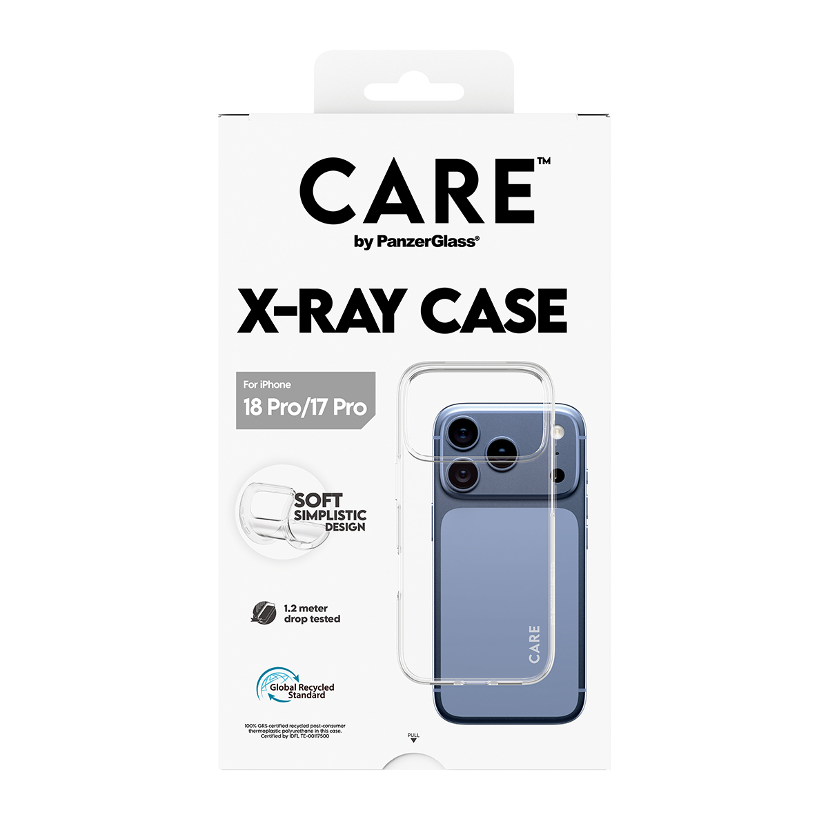 PanzerGlass CARE™ by ® X-Ray Case iPhone 2026 Pro | 17 Pro mobiele telefoon behuizingen Hoes Transparant - Afbeelding 4