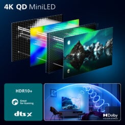 Philips 75MLED910/12 tv 190,5 cm (75") 4K Ultra HD Smart TV Wifi Zwart - Afbeelding 6