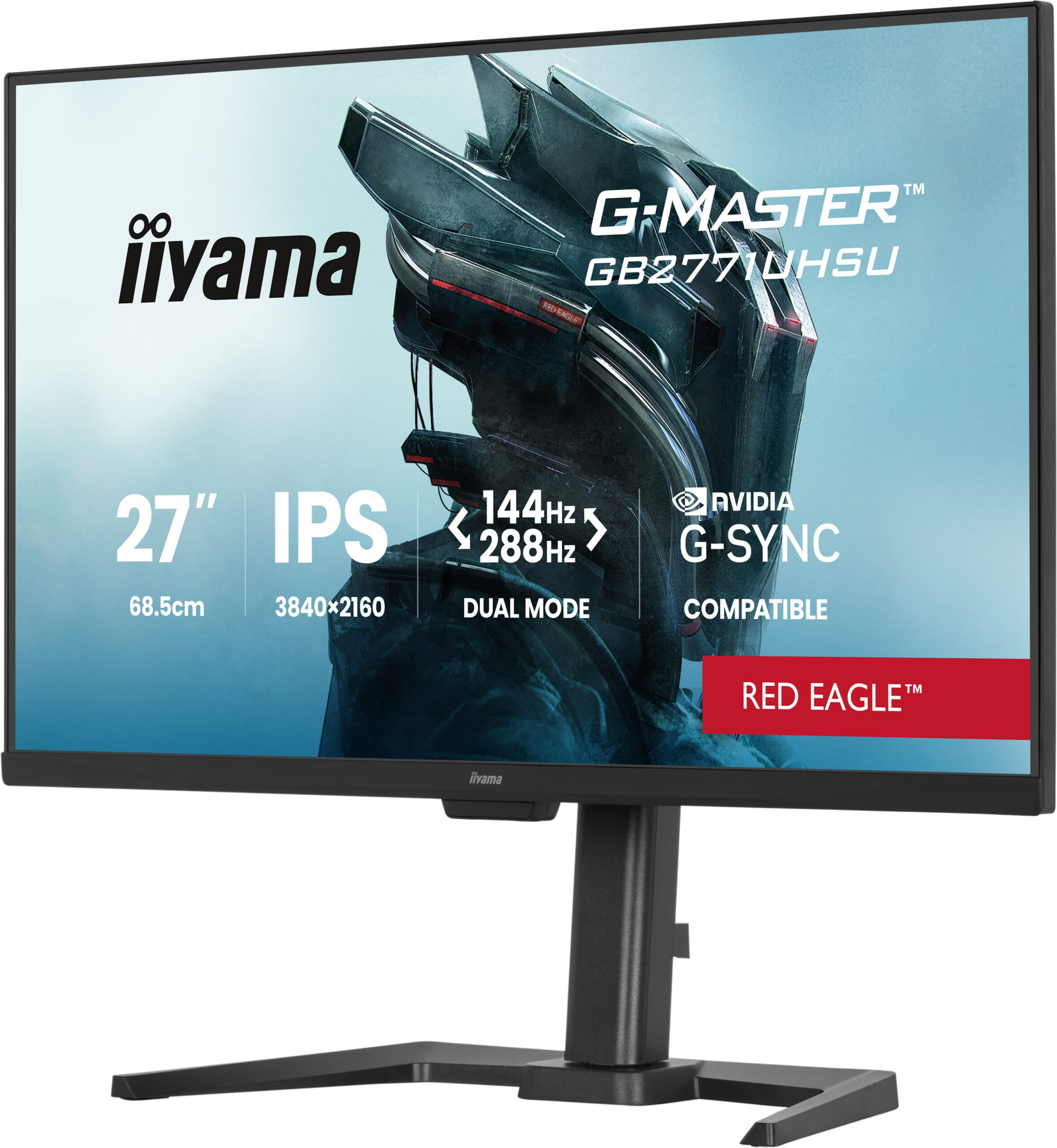 iiyama G-MASTER GB2771UHSU-B1 computer monitor 68,6 cm (27") 3840 x 2160 Pixels 4K Ultra HD LED Zwart - Afbeelding 3