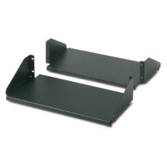 APC Plank met bevestiging aan twee zijden voor rack met 2 stijlen, 250 lbs, zwart - Afbeelding 3