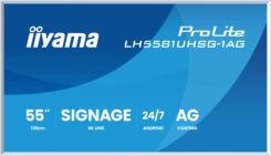 iiyama LH5581UHSG-1AG beeldkrant Digitale signage flatscreen 138,7 cm (54.6") Wifi 500 cd/m² 4K Ultra HD Wit Type processor Android 24/7 - Afbeelding 3