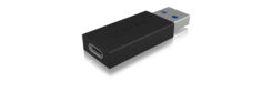 ICY BOX IB-CB015 USB Type-C 3.1 (Gen 2) USB Type-A 3.1 (Gen 2) Zwart