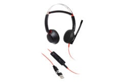 HP Poly Blackwire 5220 Stereo USB-C Headset + 3,5 mm plug + USB-C/A adapter - Afbeelding 3