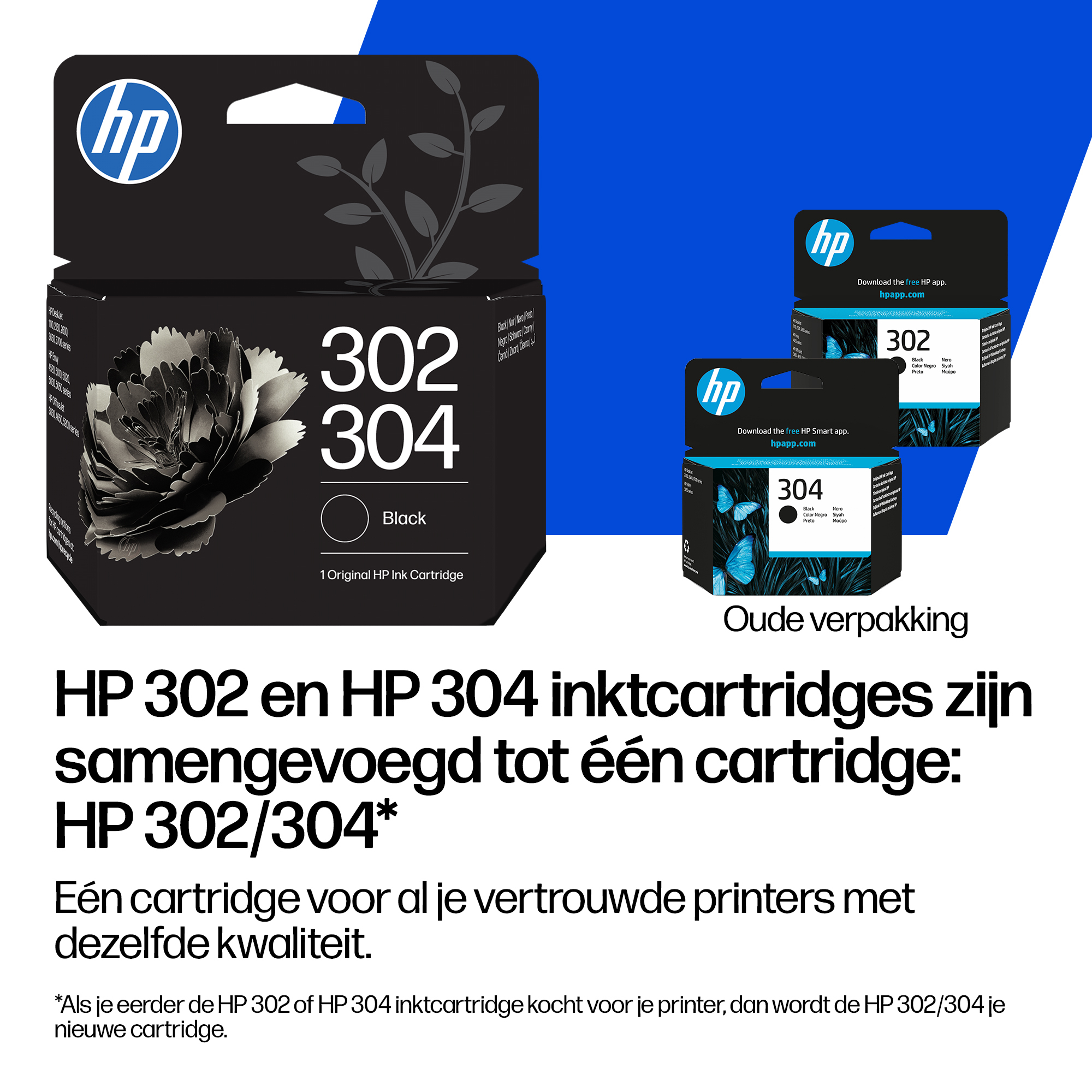 HP 302/304 originele driekleureninktcartridge - Afbeelding 5