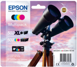 Epson 502 XL inktcartridge 1 stuk(s) Origineel High (L) Yield Zwart, Blauw, Magenta, Geel
