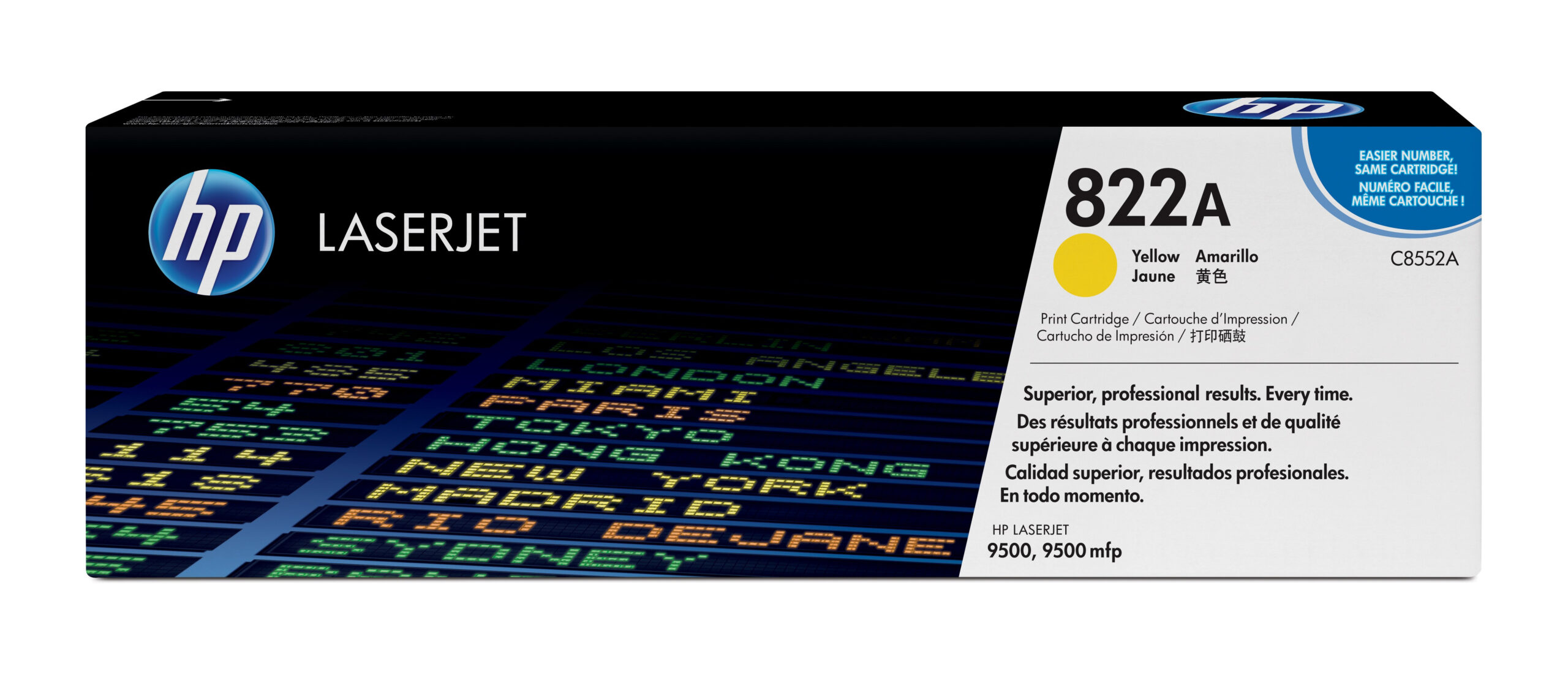 HP 822A Yellow Original LaserJet Toner Cartridge tonercartridge 1 stuk(s) Geel