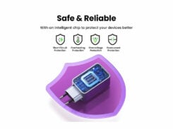 Ugreen Nexode Pro EU 3-Port GaN PD Fast Charger With USB-C Cable Universeel Zwart, Grijs AC Snel opladen Binnen - Afbeelding 5