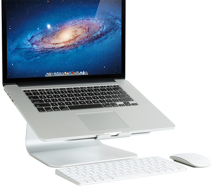 Rain Design mStand 360 Laptop Stand + Swivel Base Space Grey