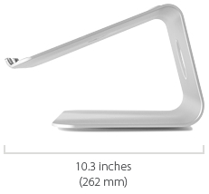 Rain Design mStand 360 Laptop Stand + Swivel Base Space Grey - Afbeelding 4