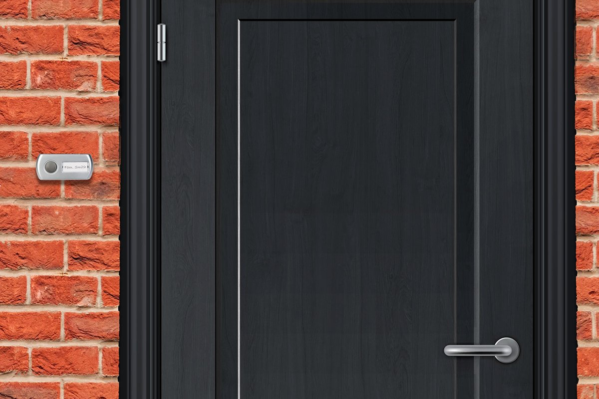 ADB-17 Alecto Draadloze Deurbel Black/Silver - Afbeelding 7
