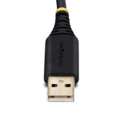 StarTech.com 1m USB naar Seriëel Adapter Kabel, COM Retention, Verwisselbare Schroeven/Moeren, USB-A naar RS232 DB9 Converter, FTDI IC, ESD Bescherming, Windows/macOS/Linux - Afbeelding 6