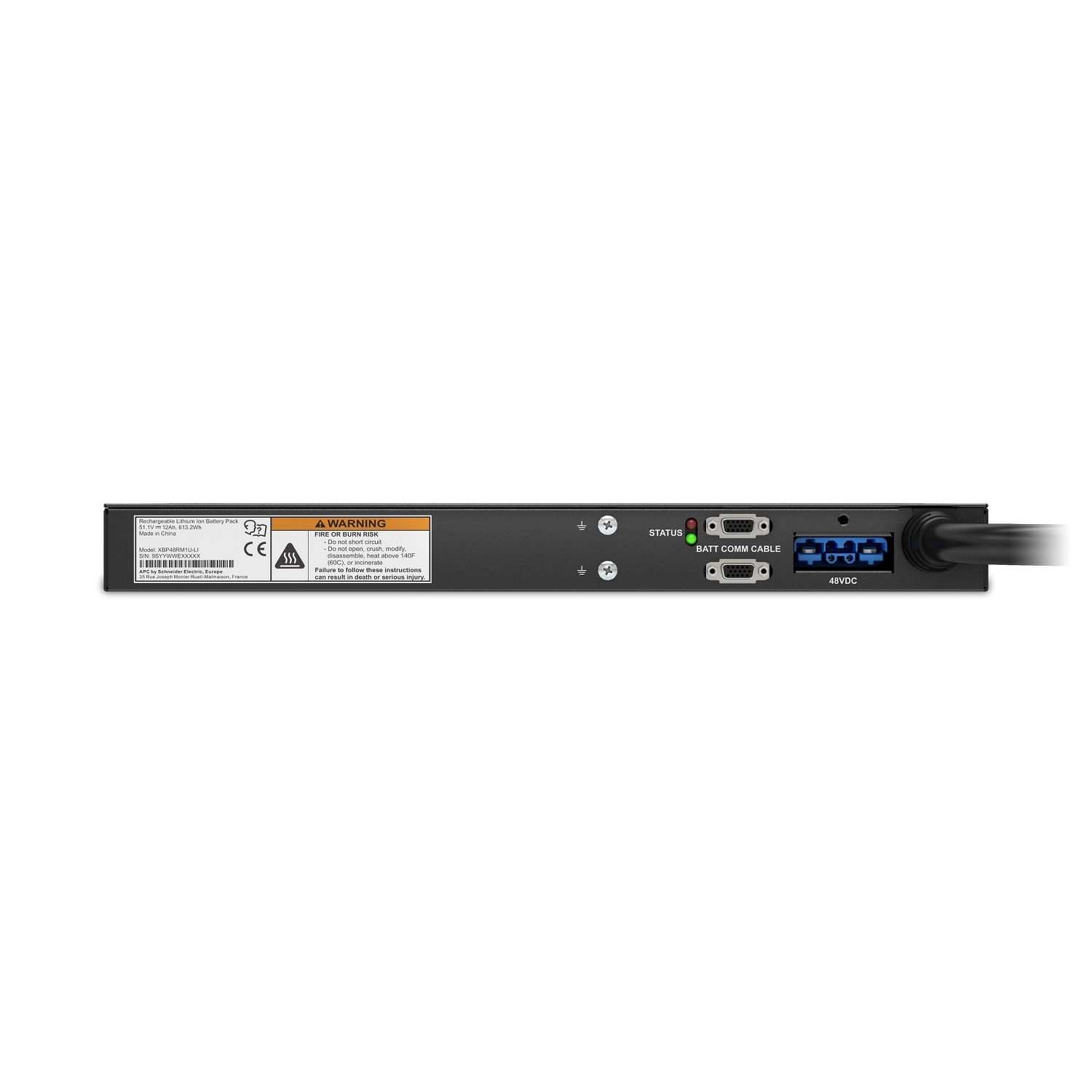 APC Smart-UPS 48V 585 Wh LI Battery Pack - Afbeelding 3