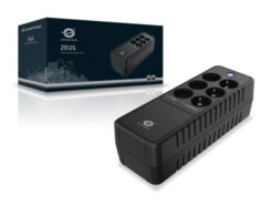 Conceptronic ZEUS05E UPS Stand-by (Offline) 0,65 kVA 360 W 6 AC-uitgang(en) - Afbeelding 3