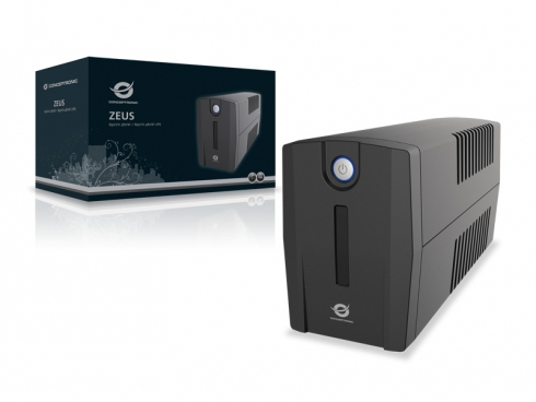 Conceptronic ZEUS02E UPS Line-interactive 0,85 kVA 480 W 4 AC-uitgang(en) - Afbeelding 3