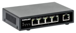 Intellinet 5-poorts Gigabit Ethernet PoE+ netwerk switch, 4x PoE-poorten, IEEE 802.3at/af conform, 62 W PoE-budget, endspan, desktopuitvoering, 3 jaar garantie - Afbeelding 3
