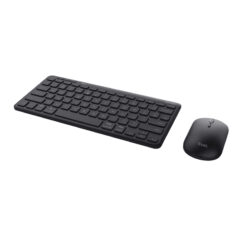 Trust Lyra Toetsenbord en Muis Set - Multi-device desktopset – Belgische AZERTY-indeling – USB en Bluetooth verbinding – Zwart - Afbeelding 4