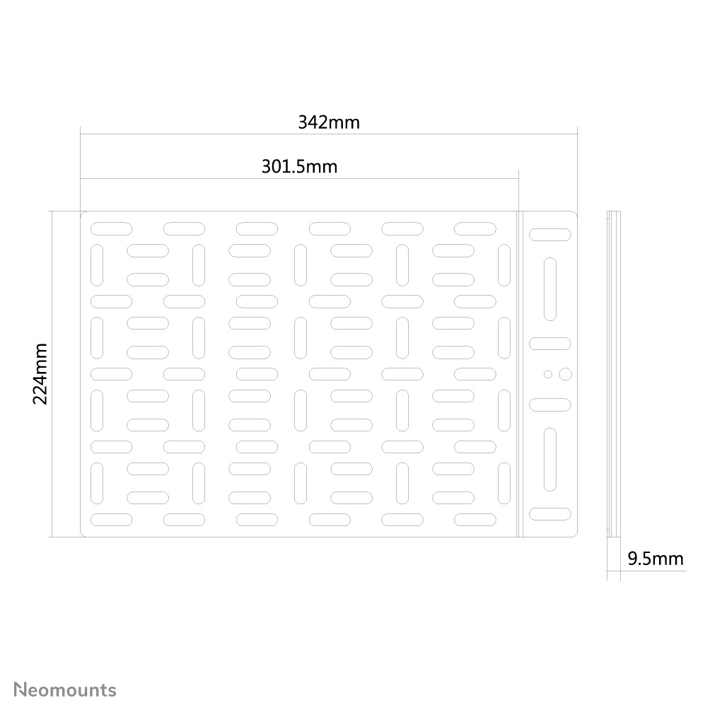 Neomounts NS-MPM100 Mediaspeler houder - universeel - Afbeelding 4