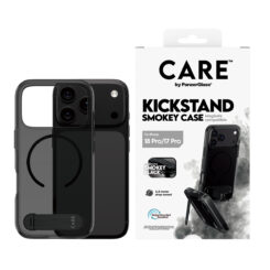 PanzerGlass CARE™ by ® Kickstand Case Smokey w. Black MagSafe iPhone 2026 Pro | 17 Pro mobiele telefoon behuizingen Hoes Transparant - Afbeelding 3