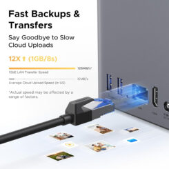 Ugreen DH2300 NAS Mini Tower 4 GB Grijs - Afbeelding 5