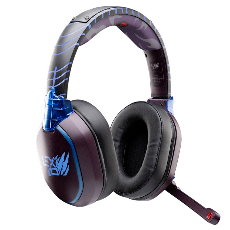 Lexip Madara “Destruction” Naruto Shippuden Headset – Bluetooth, Met Afneembare Microfoon – Draadloos Op Pc, Nintendo Switch, Android, Ios En Tablet – Bedraad Op PS4, PS5 En Xbox - Afbeelding 2