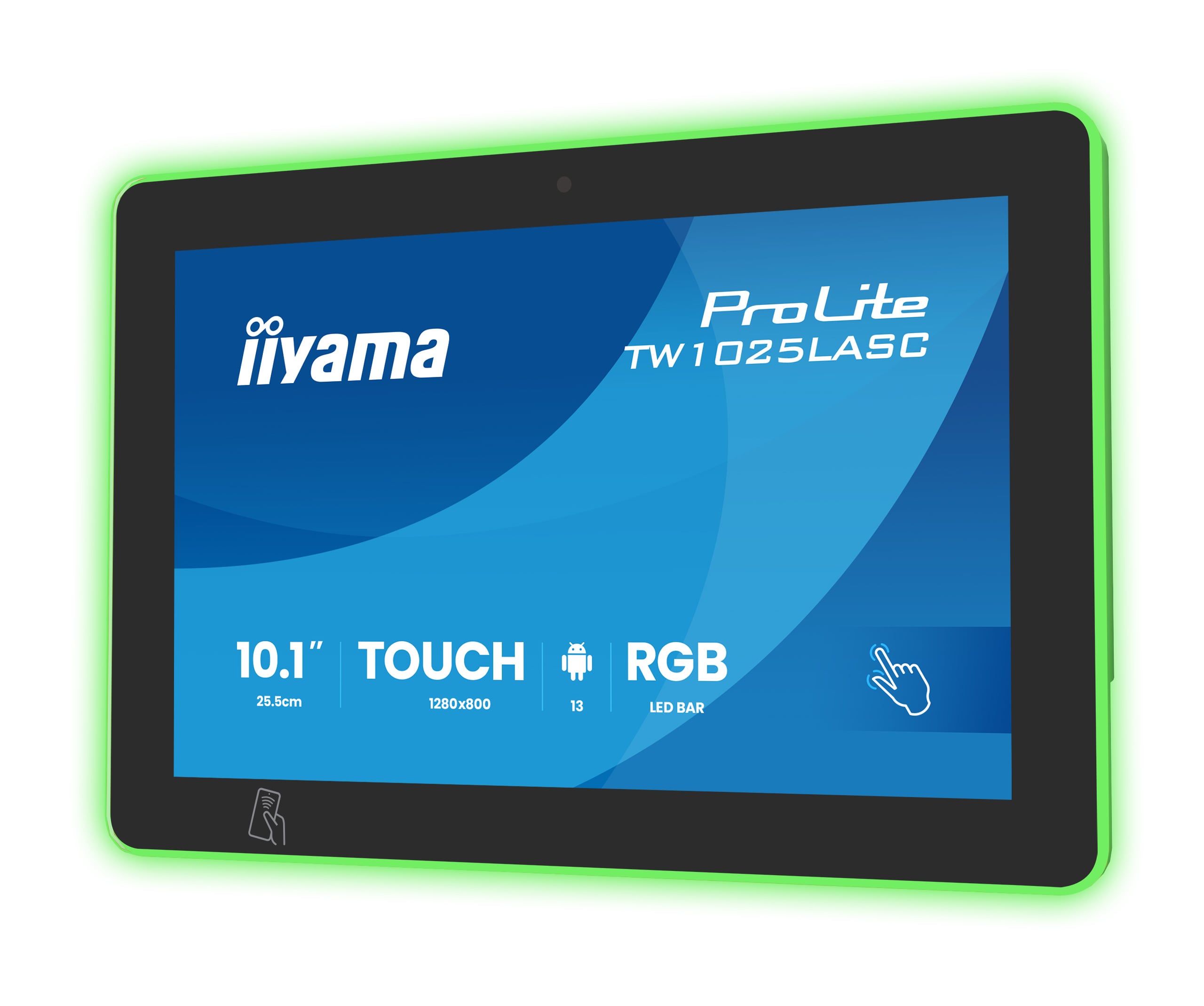 iiyama ProLite TW1025LASC-B3PNR computer monitor 25,6 cm (10.1") 1280 x 800 Pixels WXGA LED Touchscreen Multi-gebruiker Zwart - Afbeelding 4