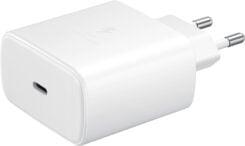 EP-TA845XWEGWW Samsung Fast PD Wall Charger USB-C incl. USB-C Cable 45W White Bulk